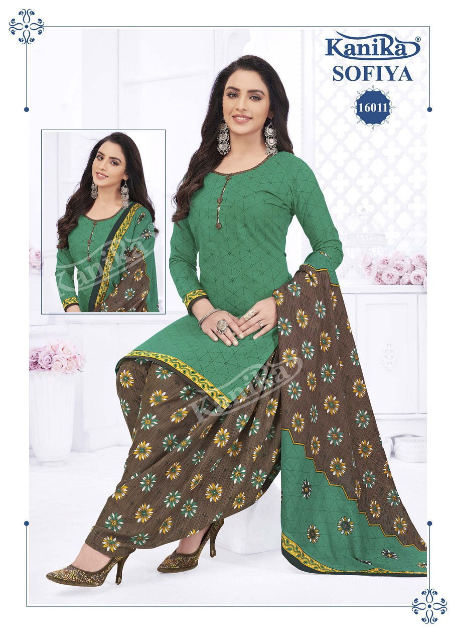 Sofia Vol 16 By Kanika Cotton Salwar Suit Catalog
